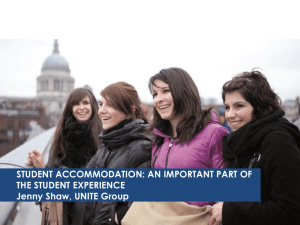expectations of student accommodation