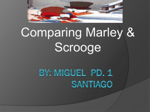 Differences between Marley and Scrooge