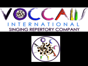 Voccalis International Singing Repertory Company