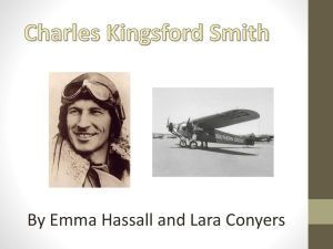 Charles Kingsford Smith Powerpoint