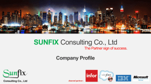 SUNFIX Consulting Co., Ltd