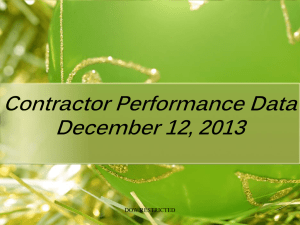 Contractor Performance Data - December 2... 476KB Dec