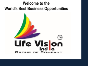 Wel come - Life Vision India