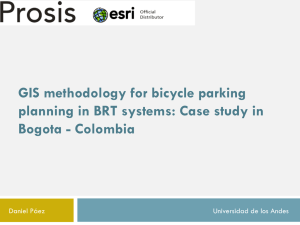Case study in Bogota - Colombia