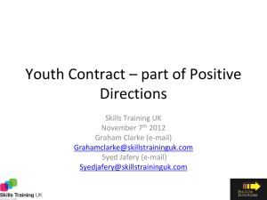 Youth Contract