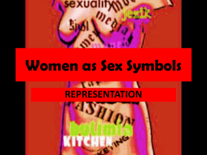 Women as Sex Symbols