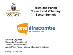 One Ilfracombe - Cornwall Council