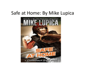 Safe at Home: By Mike Lupica - Fitz