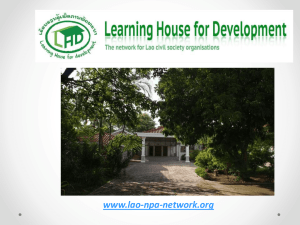 Learning House for Development