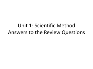 Unit 1 Answers to Research Review Questions