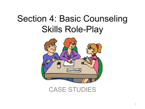 Section 4_Basic Counseling Skills Roleplay