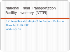 IRR BRIEFING - 24th Annual BIA Tribal Providers Conference