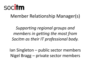Member Relationship Manager(s)
