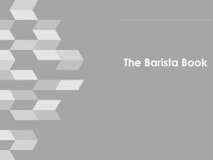 The barista book