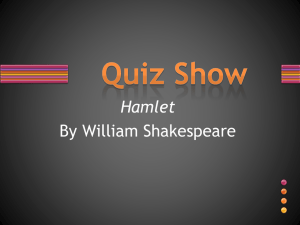 Hamlet Quiz Show