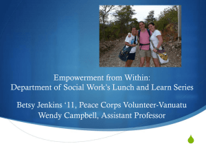 Empowerment from Within: Social Work Lunch and Learn