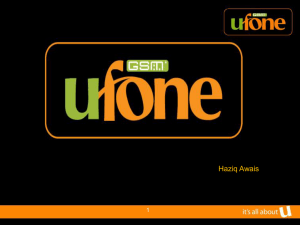Recruitment and Selection, UFONE