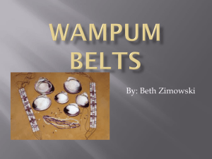 Wampum Belts