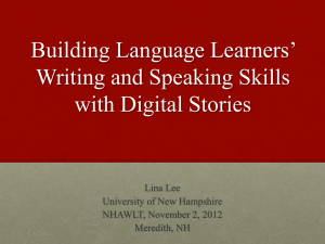 Building Language Learners* Writing and