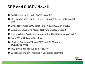 PPT - SuSE