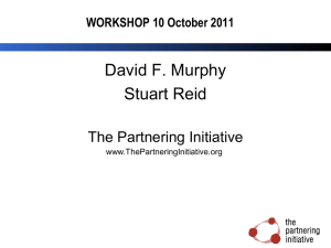 Workshop 10 October 2011