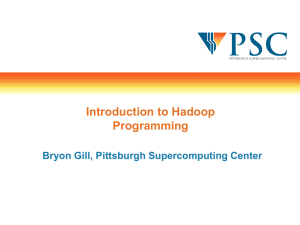 Big Data Programming with Hadoop and Spark - PSC