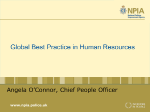 Global best practice in HR
