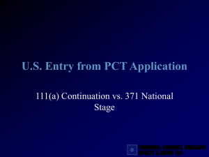 US Entry from PCTCON v Nationalization