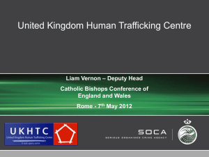 Liam Vernon, UK Human Trafficking Centre