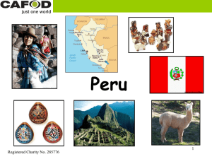Modified Peru presentation