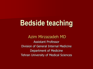 Bedside teaching