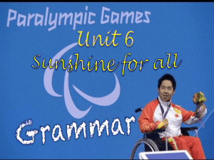 8B unit6 Grammar