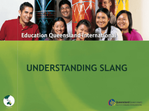 Understanding Slang
