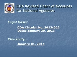 4GACPA 2013.Chart of Accounts.UACS