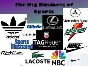 The Big Business of Sports
