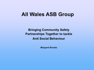 All Wales ASB Group - Chartered Institute of Environmental Health