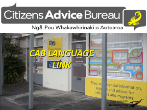 CAB Language Link - Immigration New Zealand