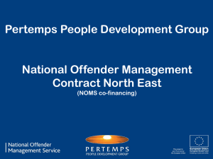 Pertemps People Development Group, NOMS Contract