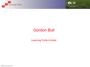 Gordon Bull - The eLearning Network