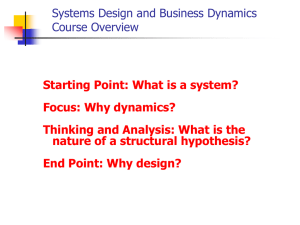 What is a system?