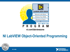 LabVIEW Object-oriented Programming