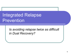 link to Integrated Relapse Prevention