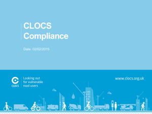 CLOCS supplier presentation template
