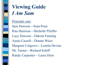 I am Sam Viewing Guide