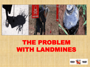 Presentation - The Problem with Landmines