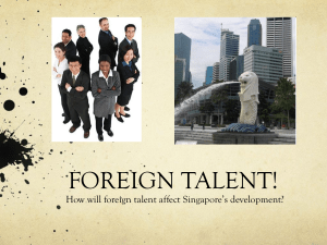 FOREIGN TALENT!