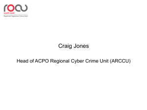 October 2013 – ACPO Regional Cyber Crime Units, Capability Build