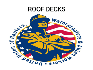 ROOF DECKS - Amazon Web Services