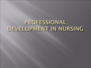 Professionalism in Nursing