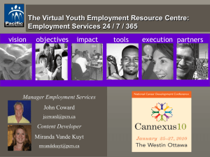 Virtual Youth Employment Resource Centre